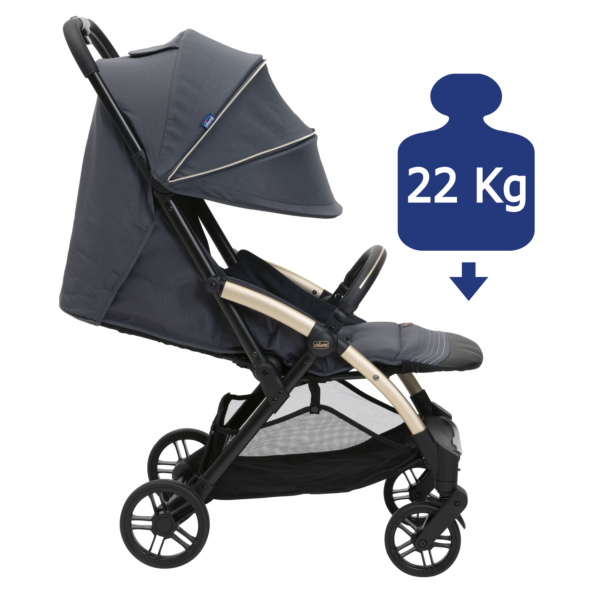 Коляска Chicco Goody Xplus Dark shadow - фото 20