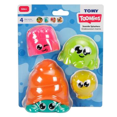 Игрушка для ванной Tomy Морские брызгалки 4в1 E73221C