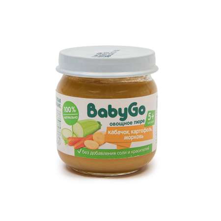 Пюре овощное Baby Go овощной салатик 80г с 5месяцев