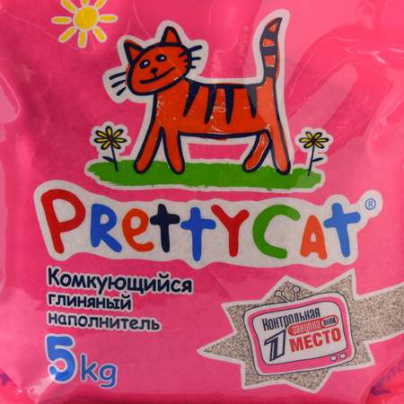 Наполнитель для кошек PrettyCat Euro Mix комкующийся 5кг