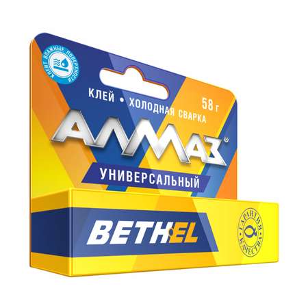 Клей холодная сварка Алмаз Универсальный 58г