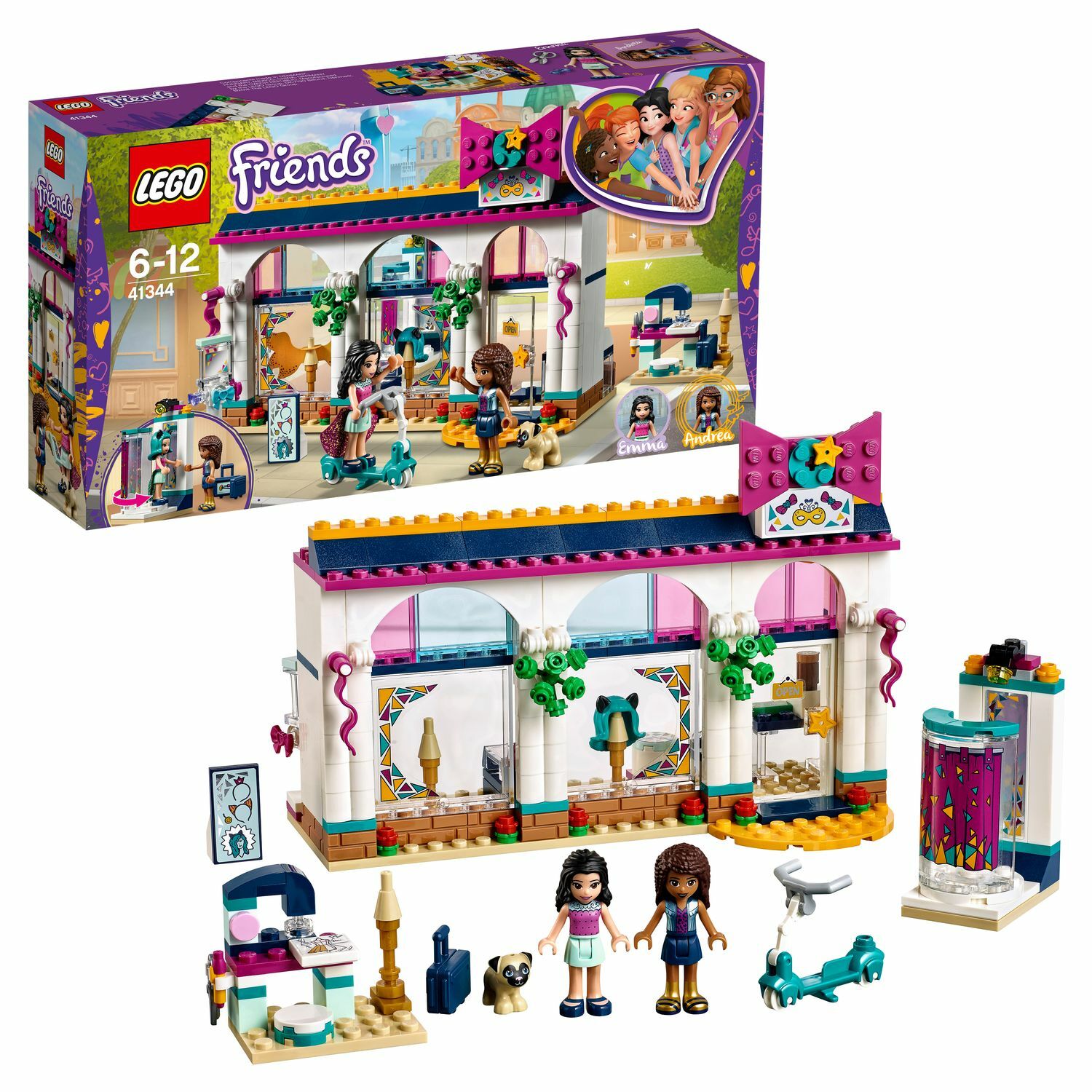 Конструктор LEGO Friends Магазин аксессуаров Андреа 41344 - фото 1