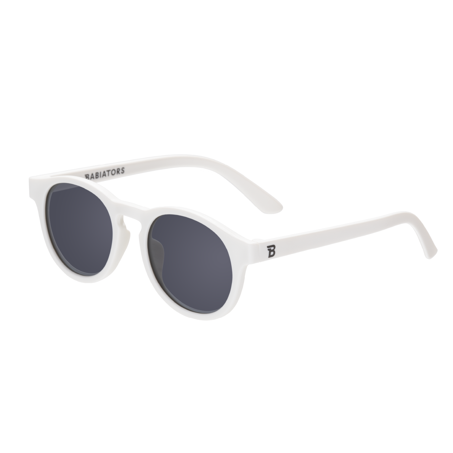Детские солнцезащитные очки Babiators Keyhole Шаловливый белый 3-5 лет с мягким чехлом O-KEY-005-M - фото 1