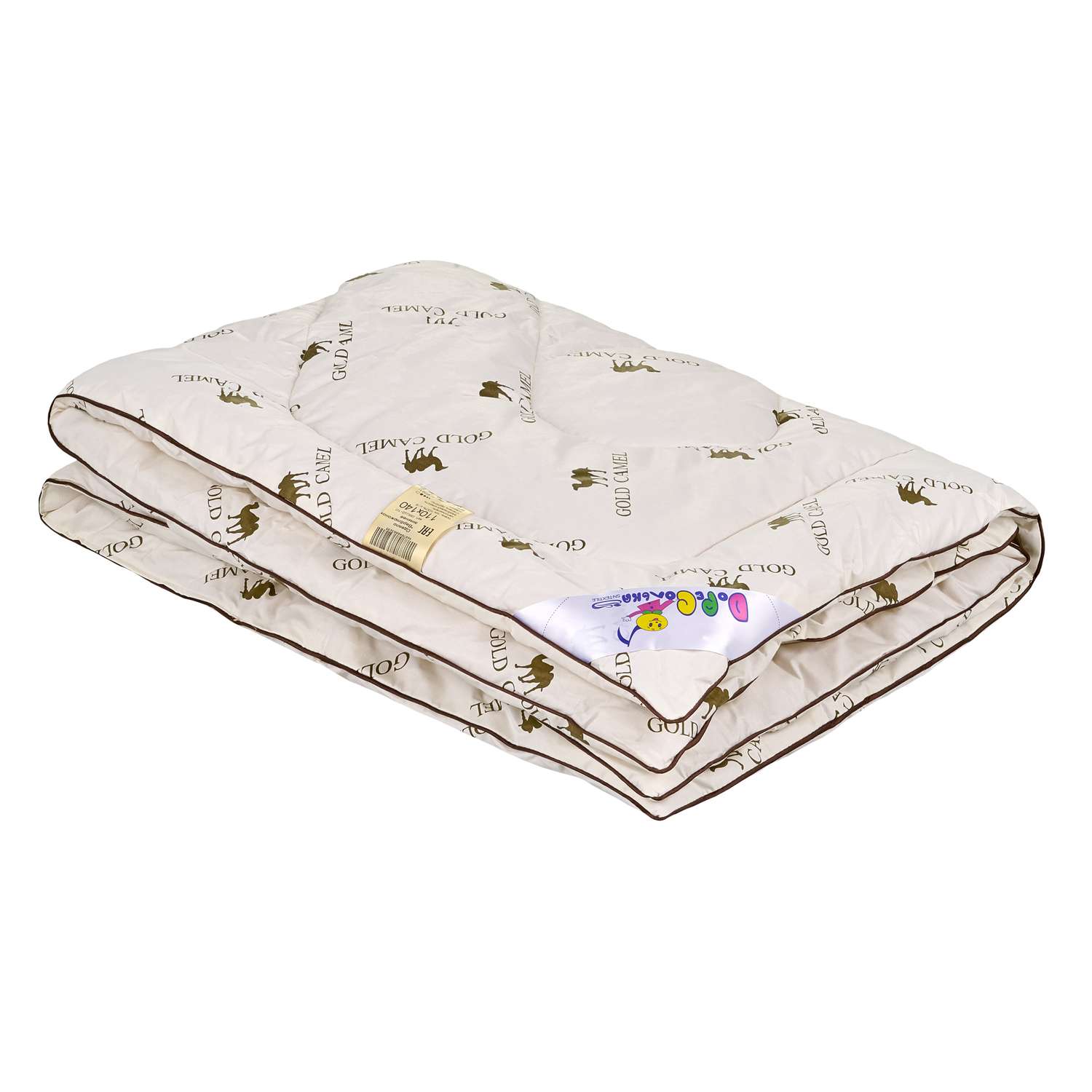 Одеяло Sn-Textile детское в кроватку верблюжья шерсть 110х140 см теплое - фото 1