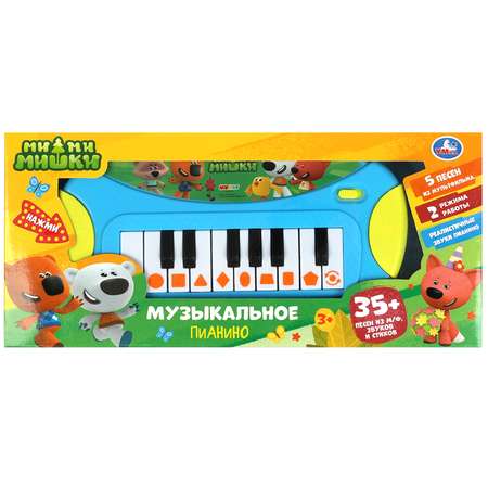 Музыкальное пианино УМка Ми-ми-мишки 35 песен звуков и стихов