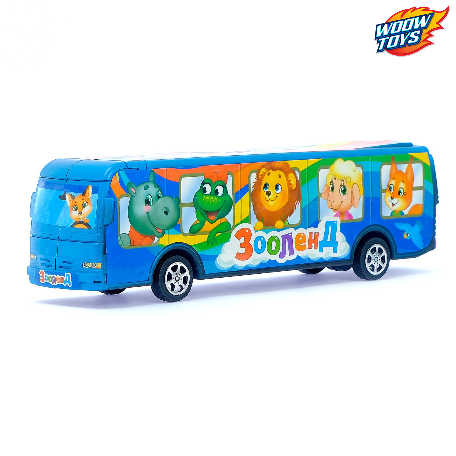 Автобус WOOW TOYS инерционный 3527617 - фото 3