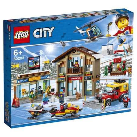 Конструктор LEGO City Town Горнолыжный курорт 60203