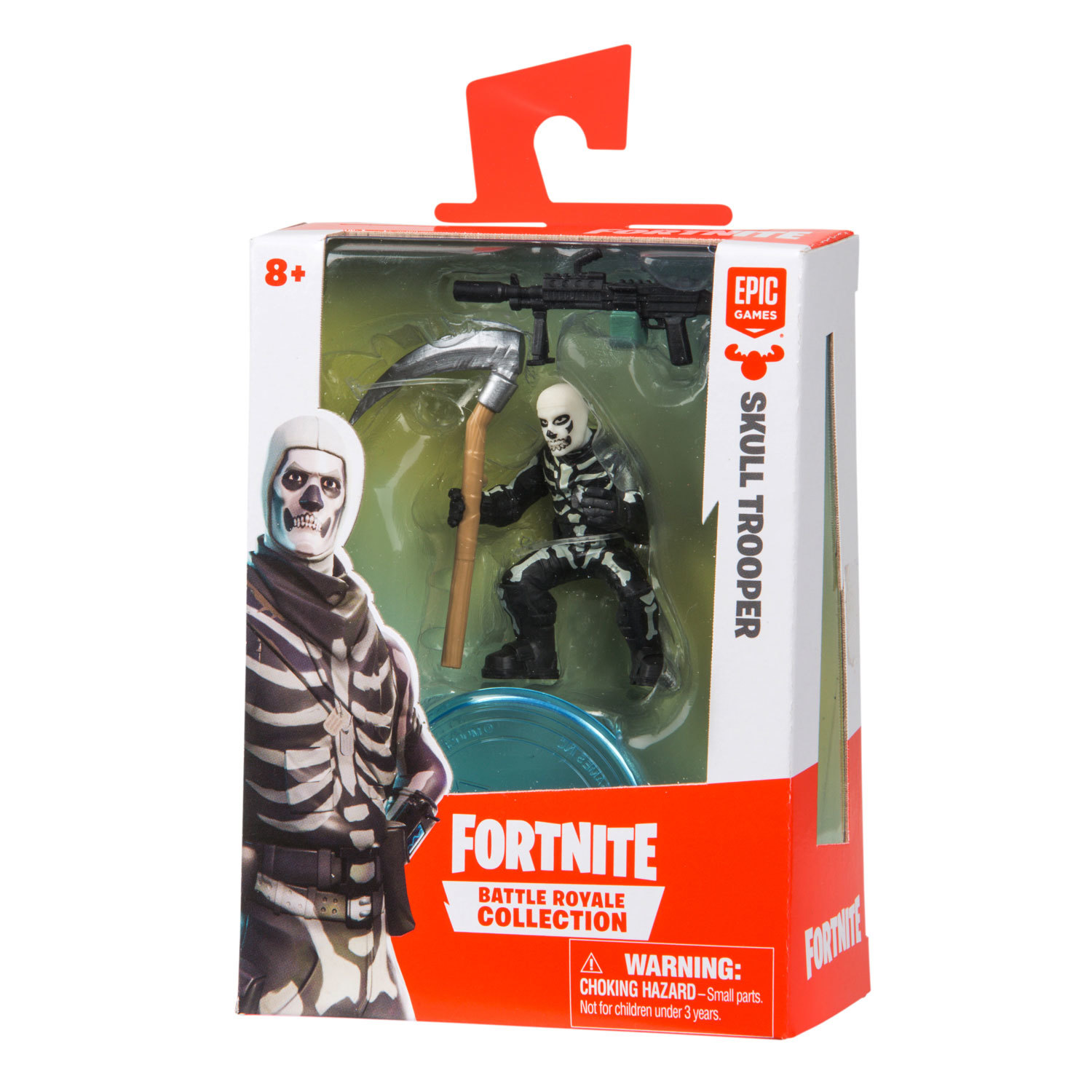 Фигурка Fortnite Skull Trooper c 2 сменными аксессуарами 63524_4 - фото 4