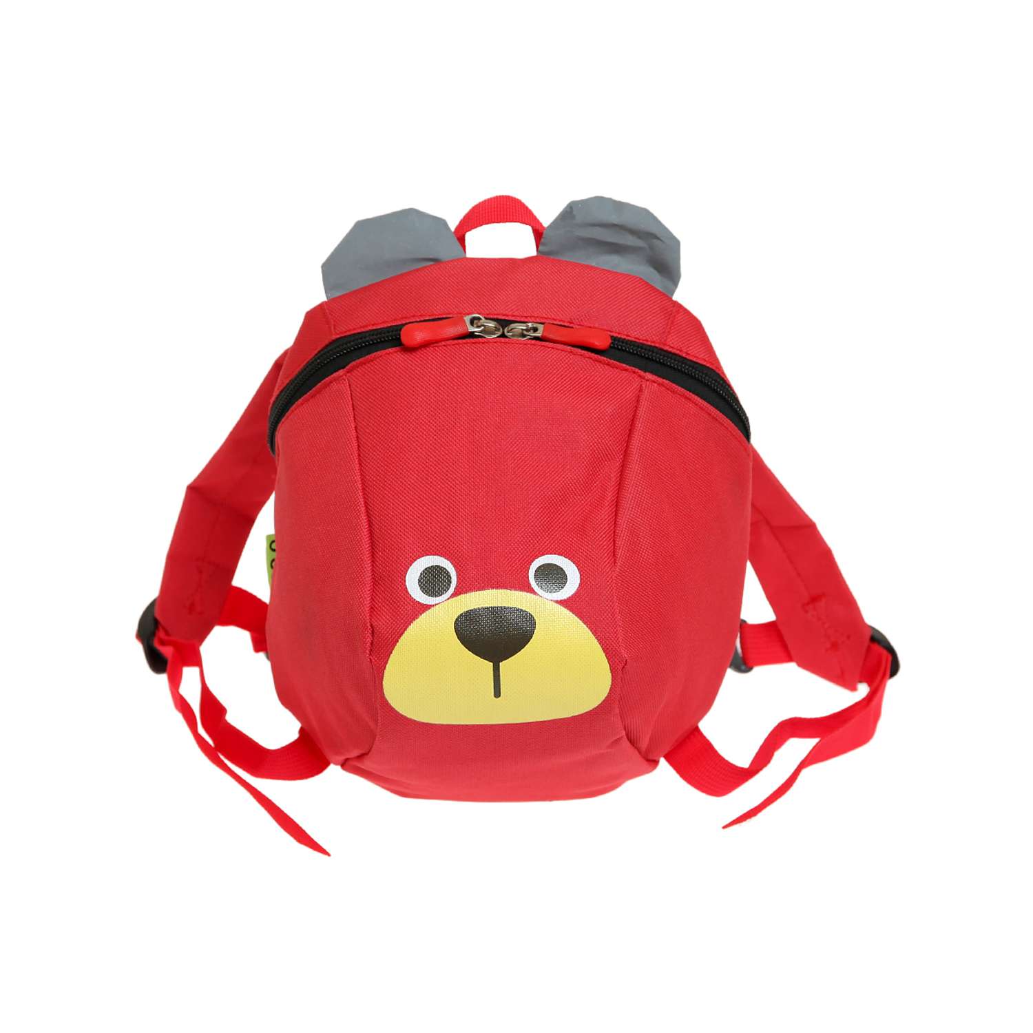 Рюкзак светоотражающий O GO Мини мишка со шлейкой и фастексом - фото 2