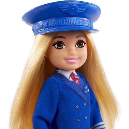 Набор Barbie Карьера Челси Пилот кукла+аксессуары GTN90