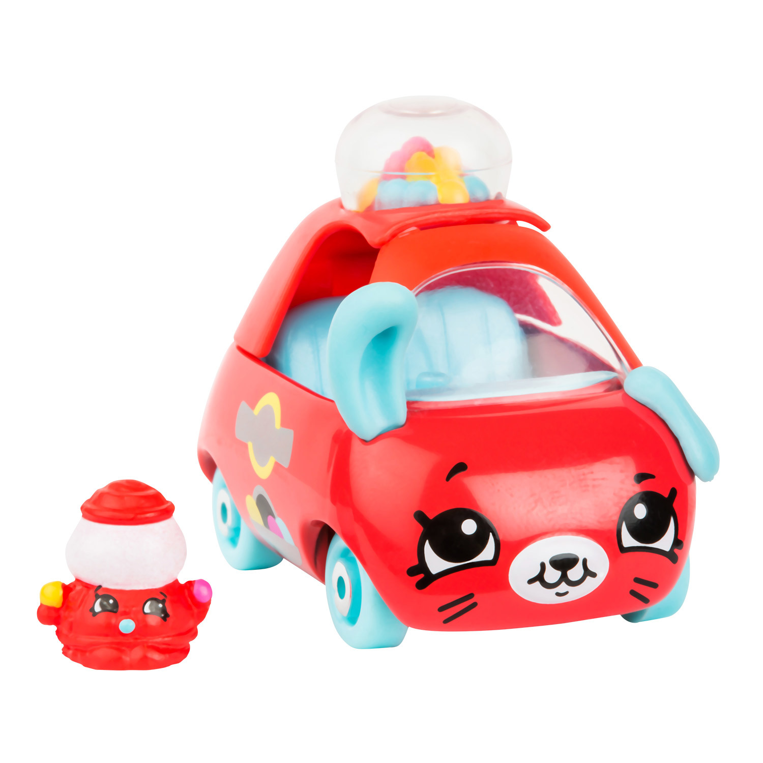 Машинка Cutie Cars с мини-фигуркой Shopkins S3 Гамболл Карт 57115 - фото 1