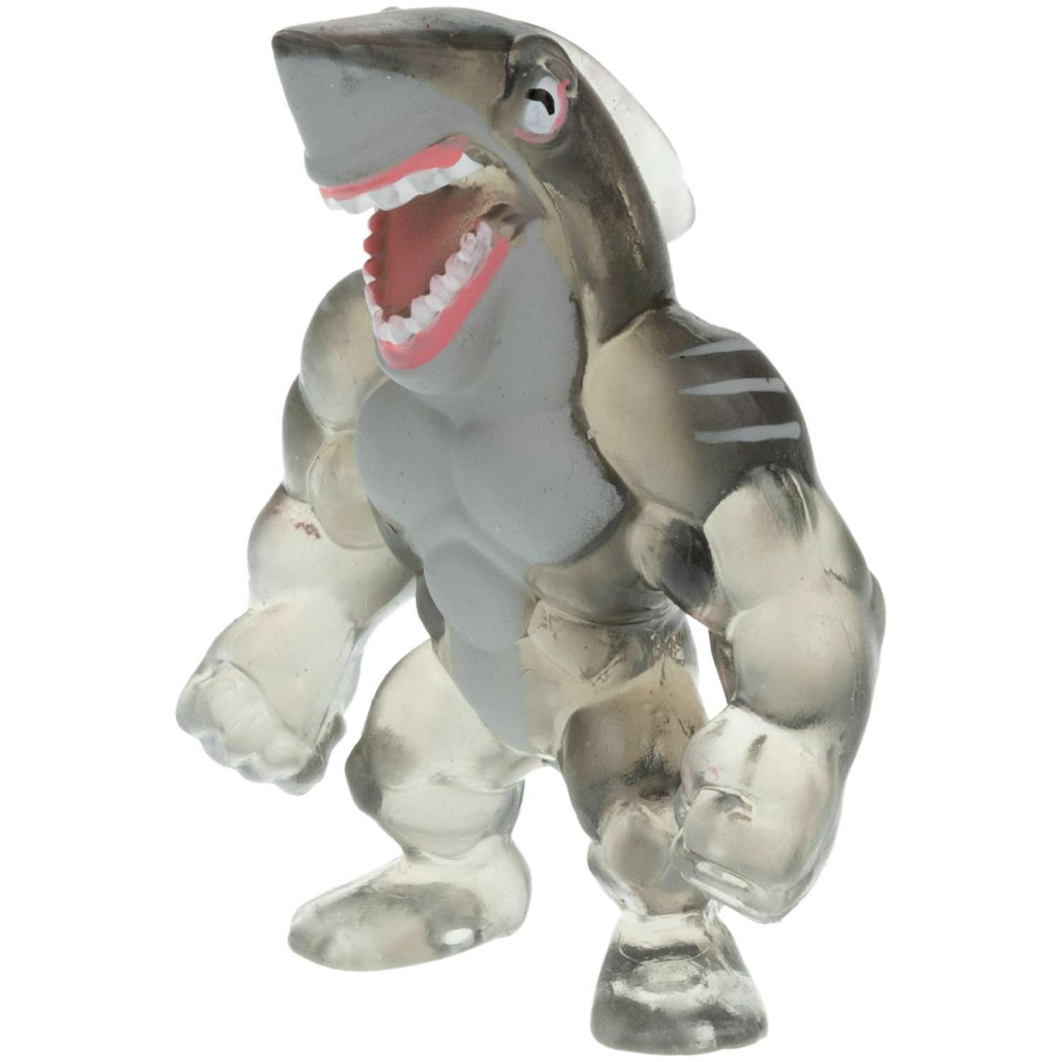 Игрушка-антистресс Monster flex mini dino и shark Акула-тигр 7см - фото 2