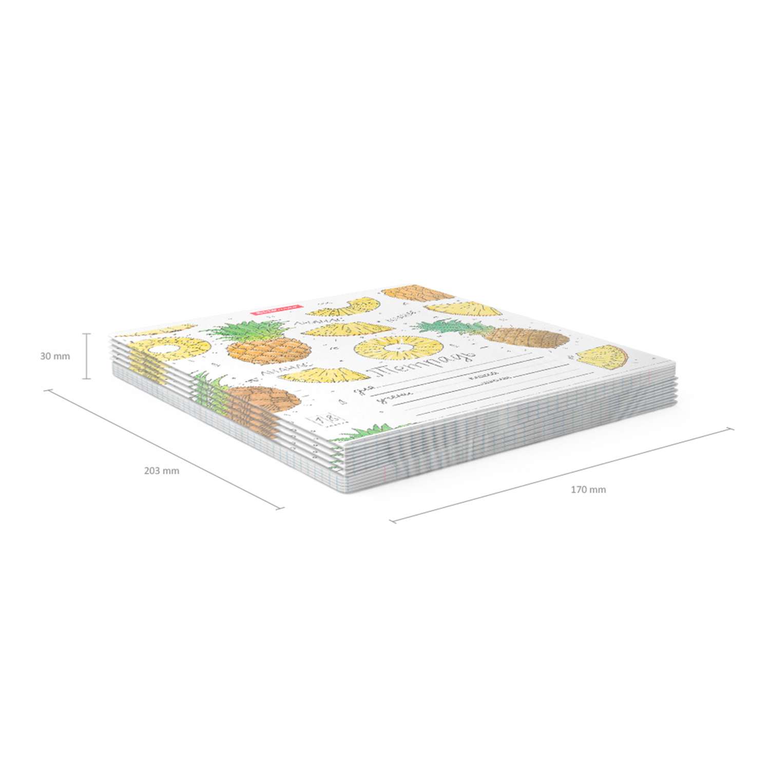 Тетрадь ErichKrause Яркие дольки Клетка 18л в ассортименте 51415 - фото 6