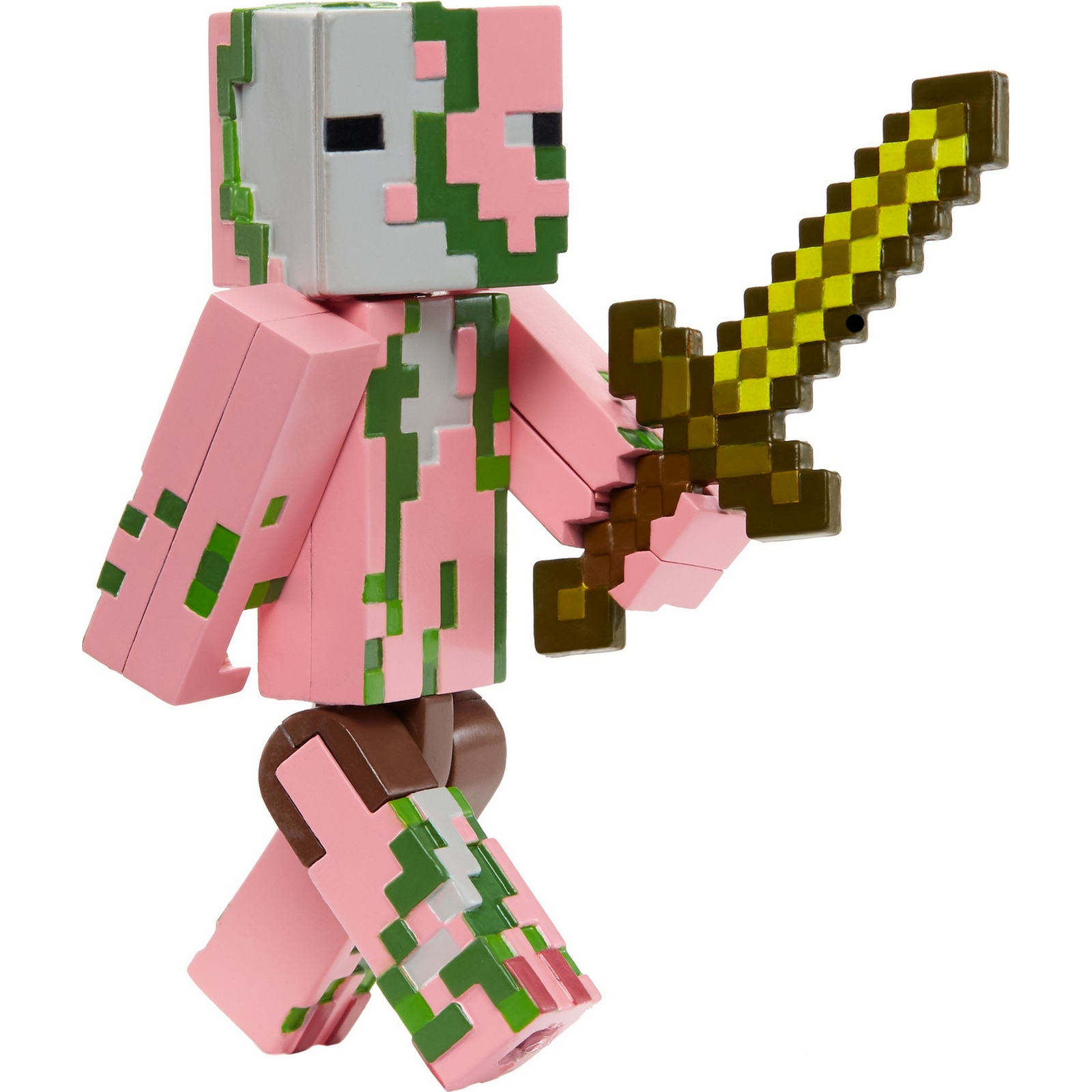 Фигурка Minecraft Зомби-свиночеловек с аксессуарами GLC69 - фото 4