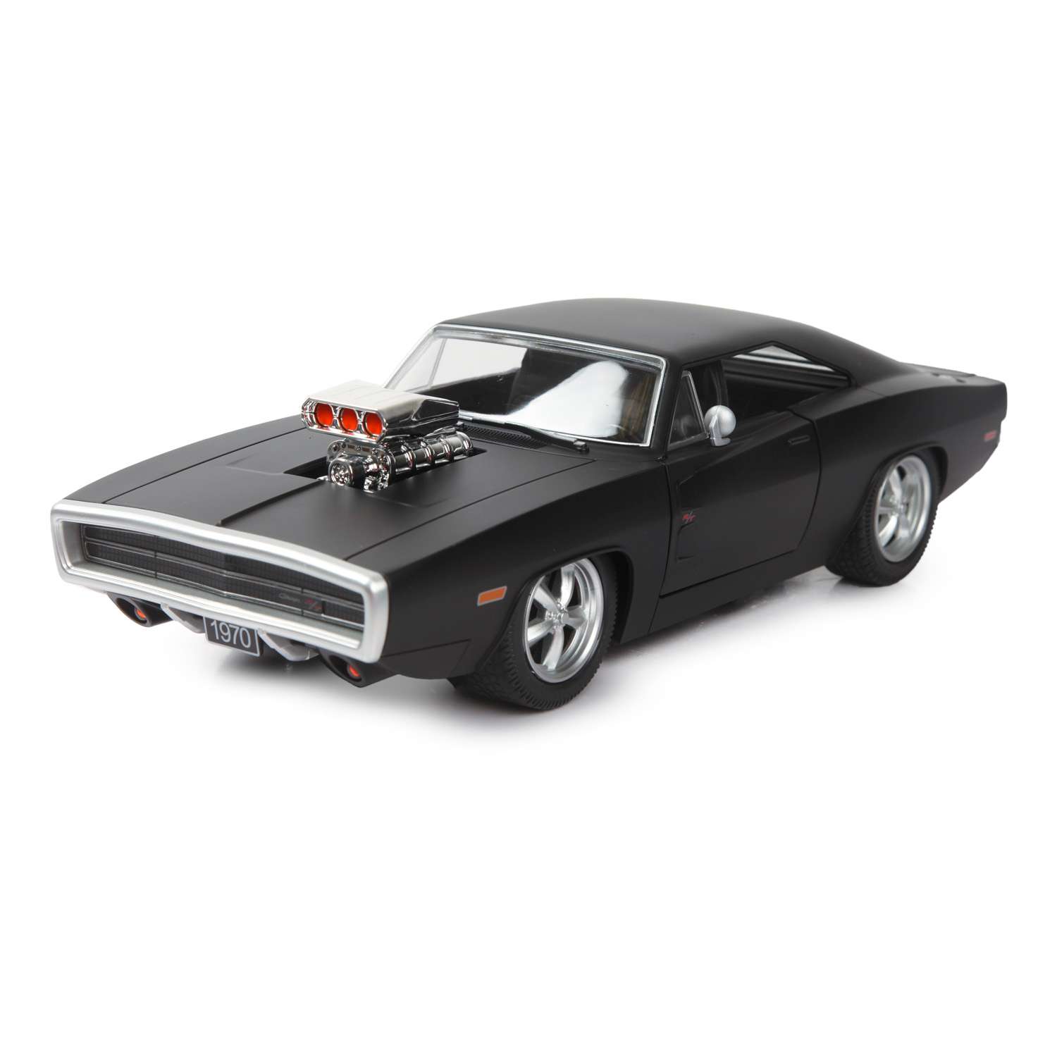 Машина Rastar РУ 1:16 Dodge Charger Черная 99010 - фото 3