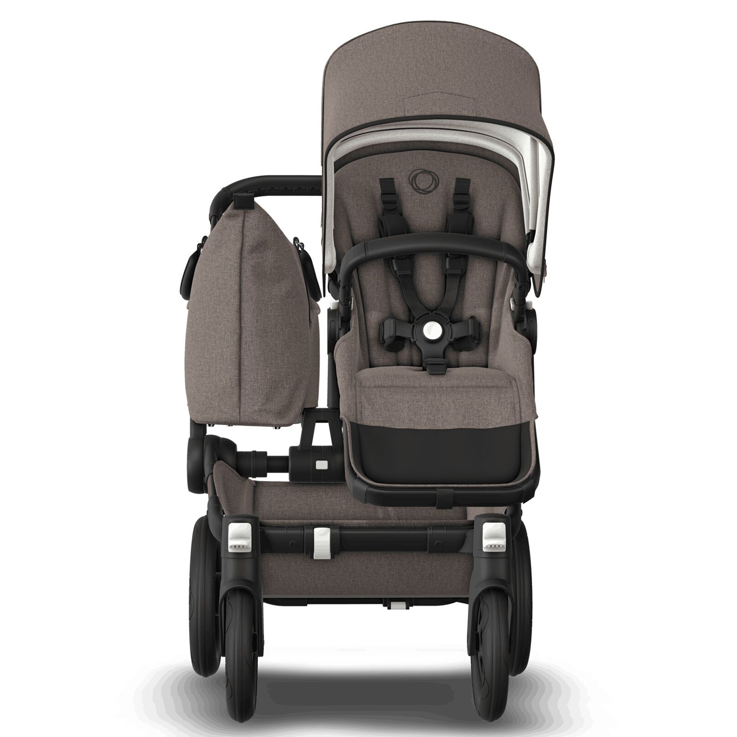 Коляска 2 в1 Bugaboo Donkey3 Complete Mineral Black-Taupe 189154AM01 - фото 20