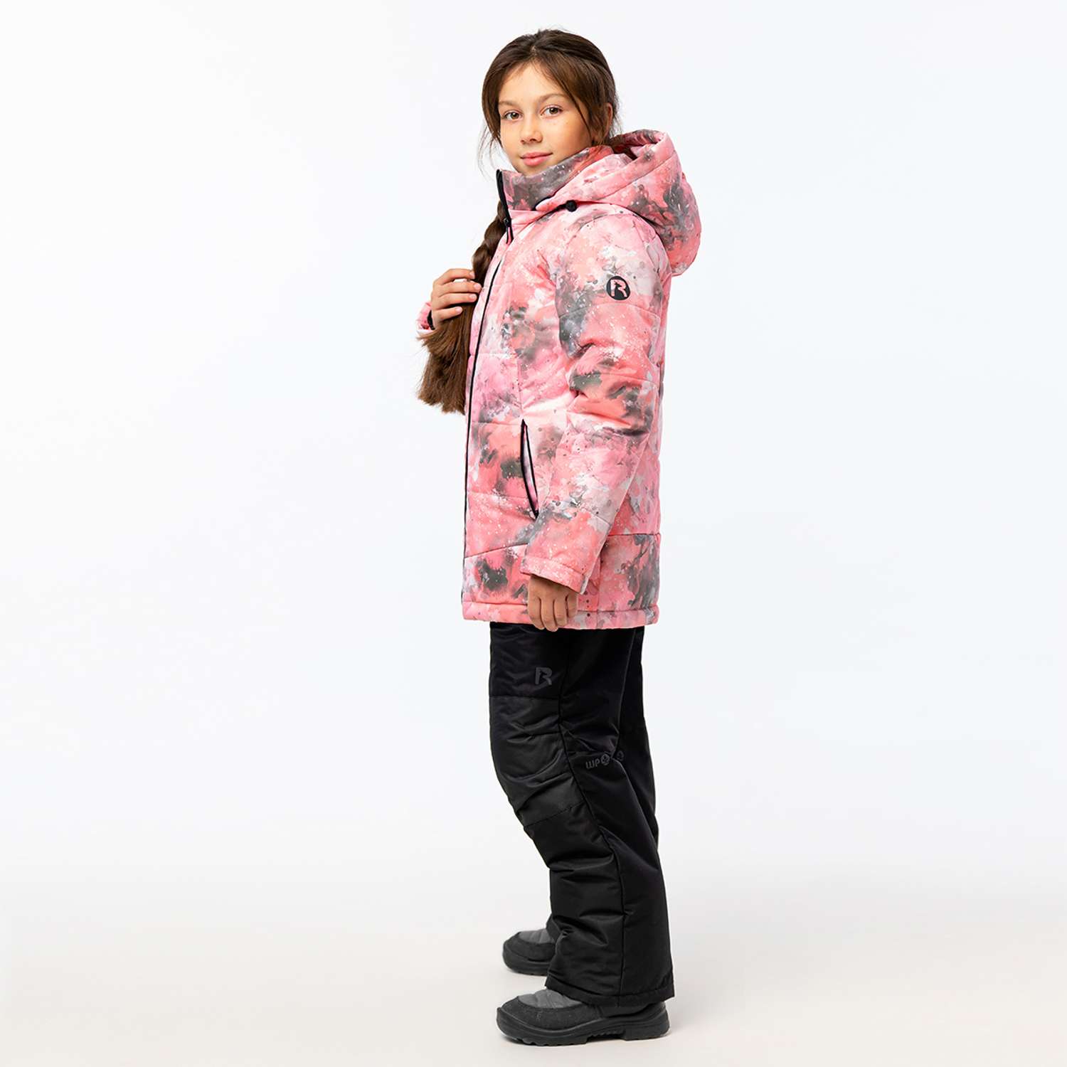 Куртка и полукомбинезон RODOS М-283/1/розовый - фото 2