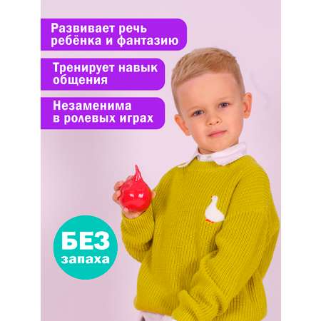 Игровой набор Стром Фрукты и овощи (17 предметов)