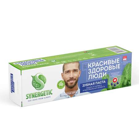 Зубная паста SYNERGETIC защита от кариеса и свежесть 100 гр 2 шт