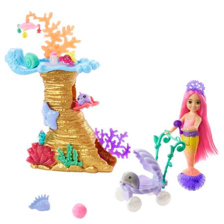 Набор игровой Barbie с русалкой Челси HHG58