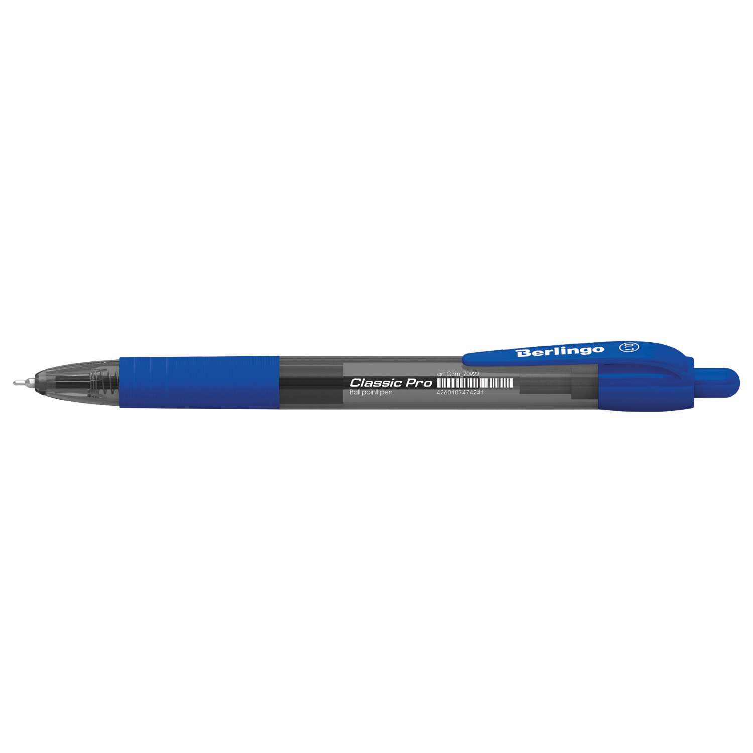 Ручка шариковая Berlingo Classic Pro автоматическая CBm_70922 - фото 1