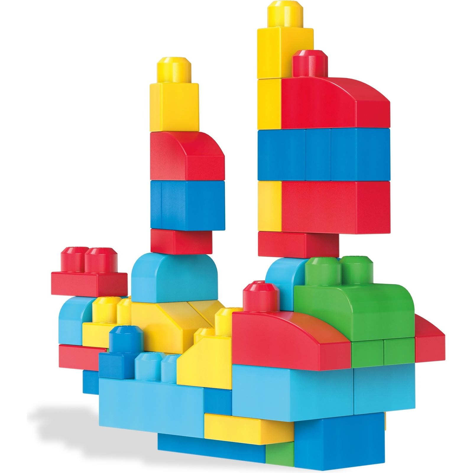 Конструктор Mega Bloks First Builders 60деталей Голубой DCH55 - фото 25