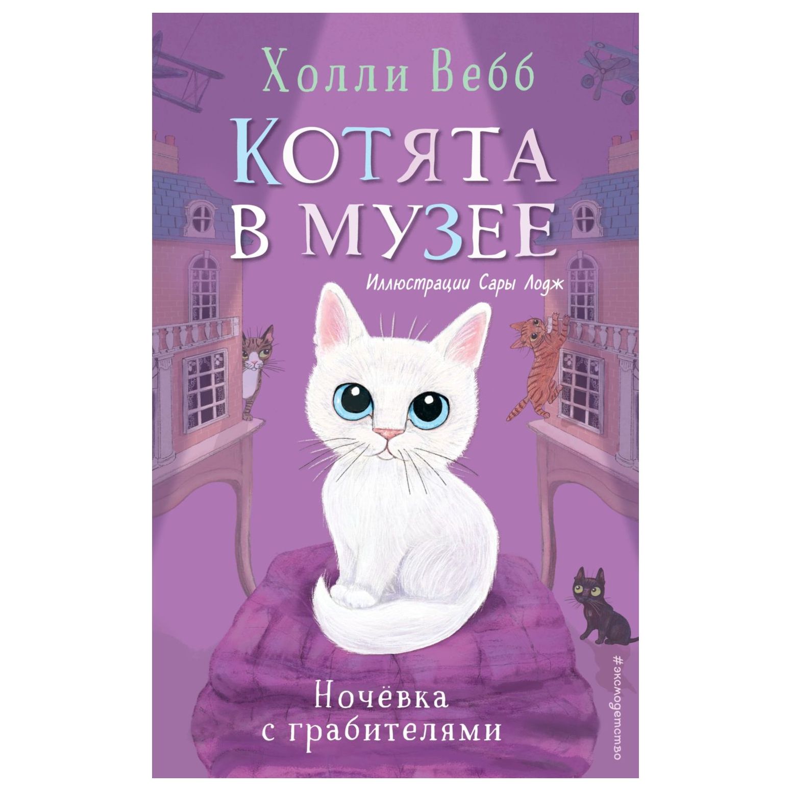 Книга Эксмо Ночёвка с грабителями Котята в музее