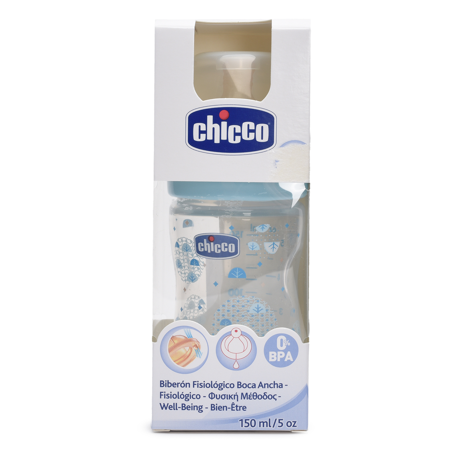 Бутылочка Chicco Boy WB 150 мл 0м+ (70730000040) - фото 3