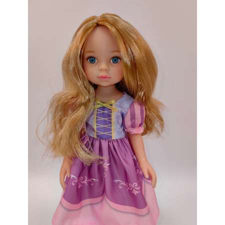 Кукла принцесса Рапунцель SHARKTOYS в платье Злата 32 см коллекция принцесса