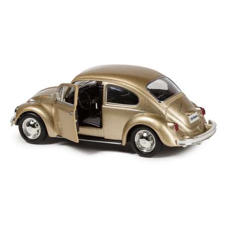 Машина Mobicaro 1967 Volkswagen Beetle 1:32 Золотой