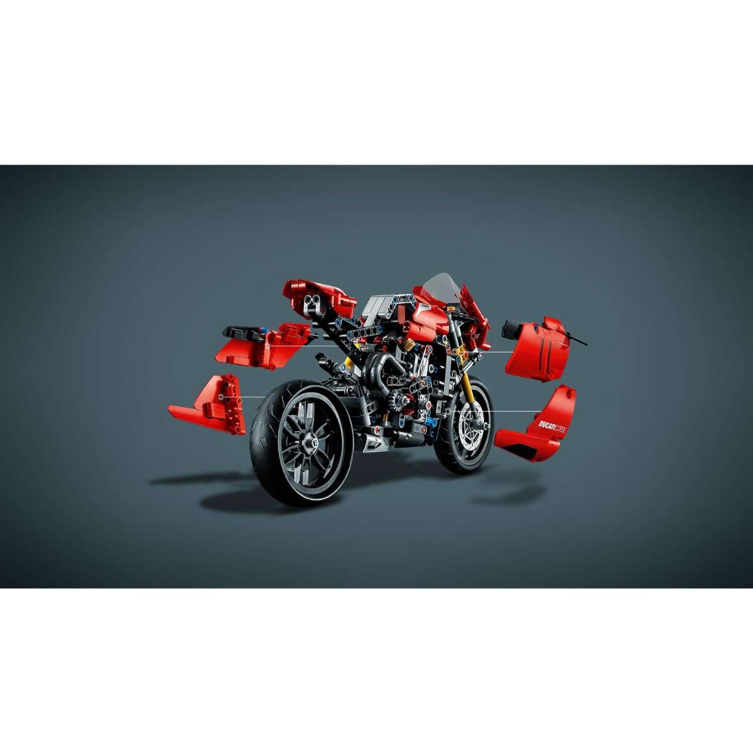 Конструктор LEGO Technic Ducati Panigale V4 R 42107 - фото 16