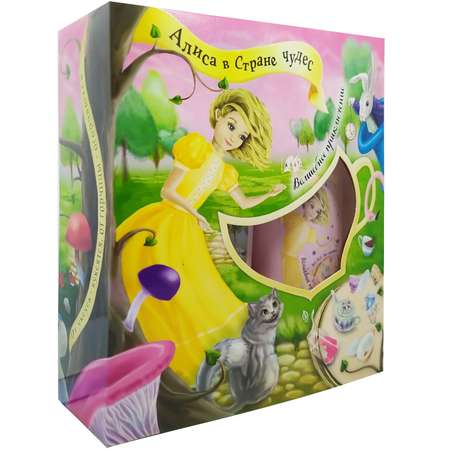 Подарочный набор Алиса в Стране Чудес Шампунь и гель для душа Волшебное приключение