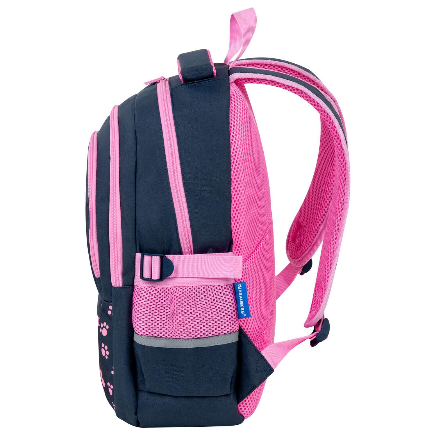 Рюкзак школьный Brauberg для девочки - фото 4