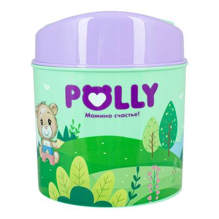 Контейнер для мусора Полимербыт Polly 1л 4339020