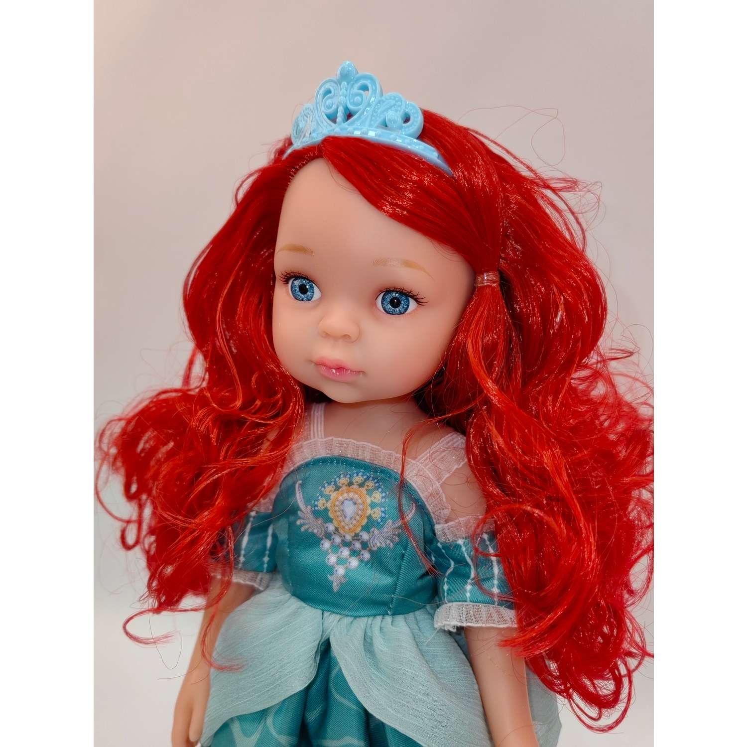 Кукла принцесса Ариель SHARKTOYS в платье 32 см коллекция принцесса 22200017 - фото 4