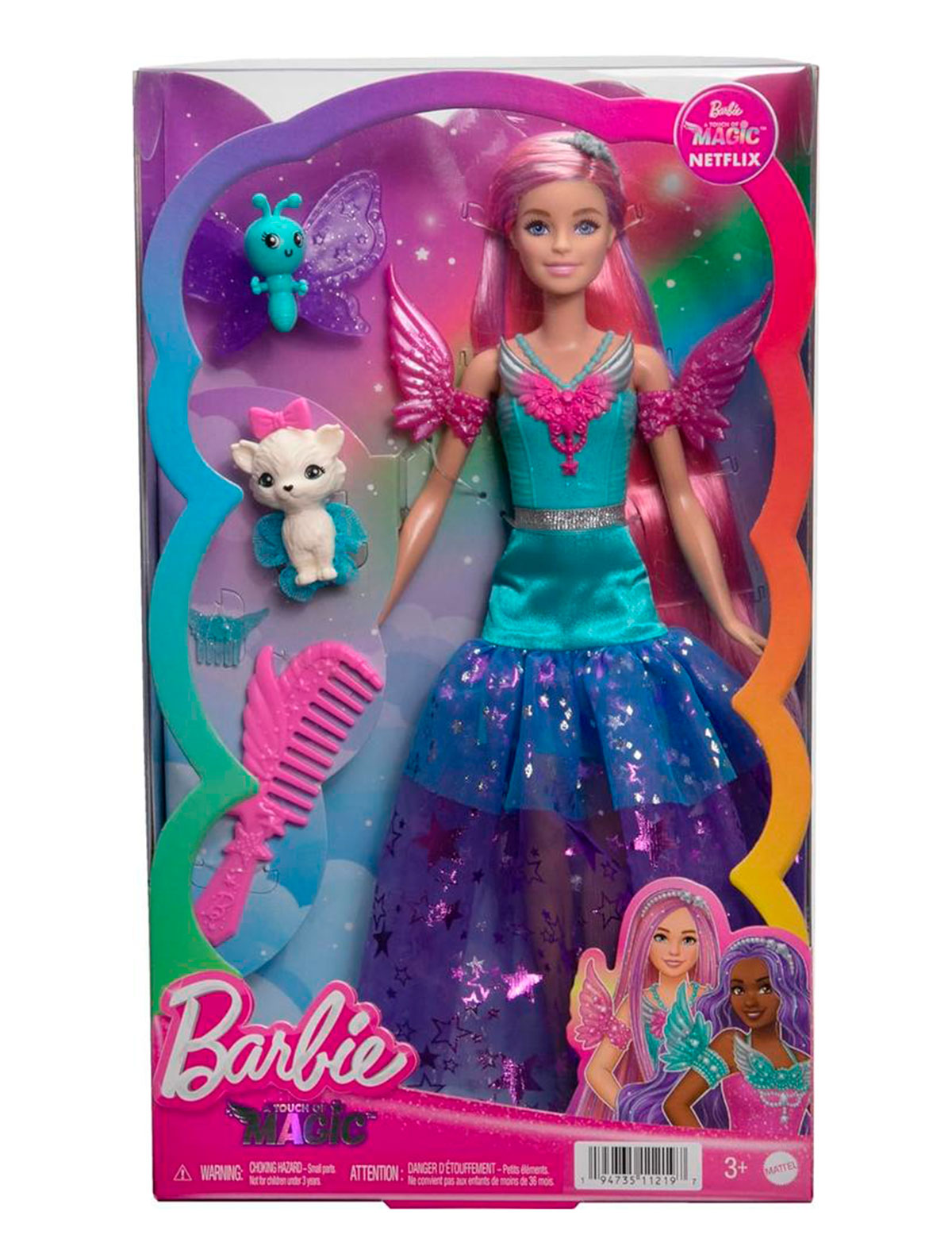 Кукла модельная Barbie A Hidden Magic Малибу HLC32 - фото 6