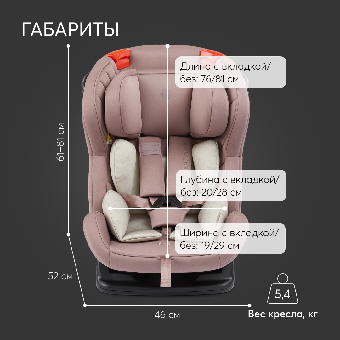 Автокресло Happy Baby Passenger V2 0-25 кг - фото 6