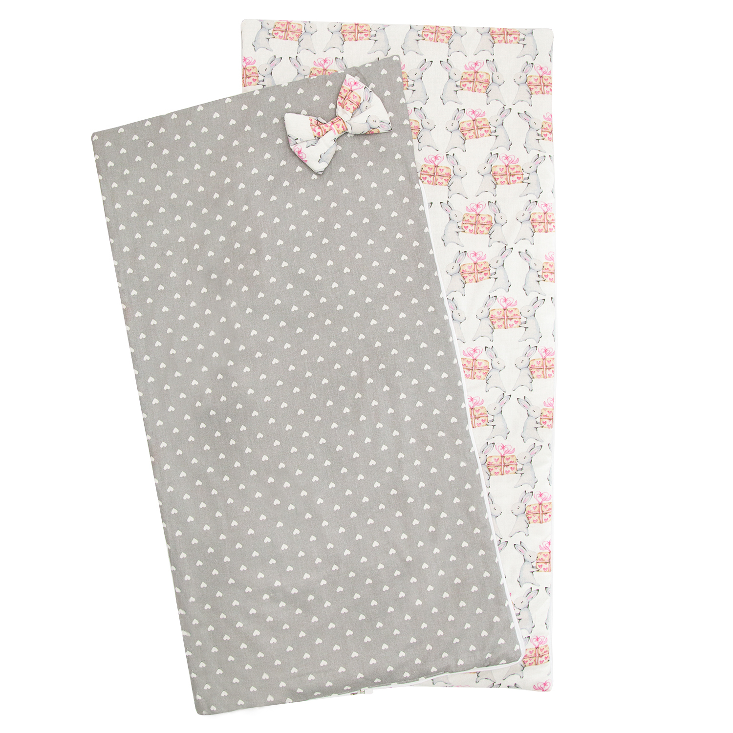 Одеяло-спальный мешок Amarobaby Magic Sleep Подарочек Серый - фото 3