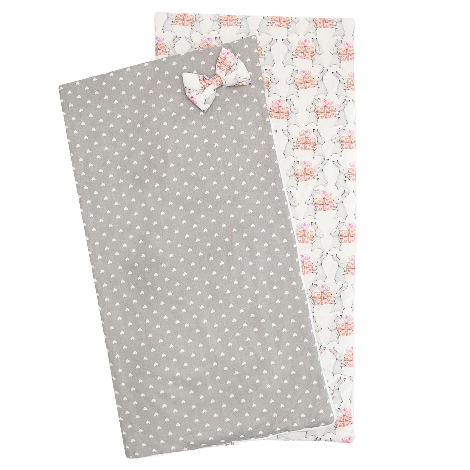 Одеяло-спальный мешок Amarobaby Magic Sleep Подарочек Серый - фото 3