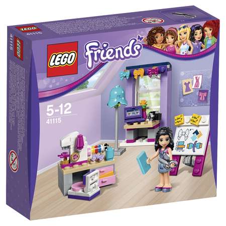 Конструктор LEGO Friends Творческая мастерская Эммы блочный