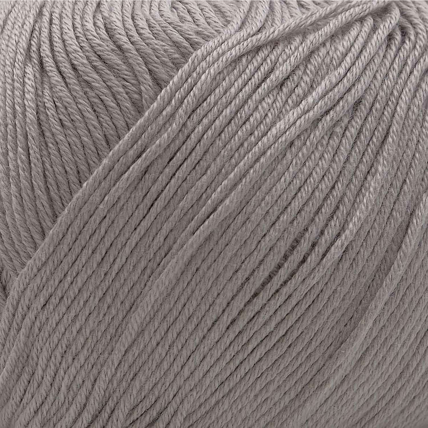 Пряжа для вязания YarnArt Baby Cotton 50гр 165 м хлопок акрил детская 10 мотков 406 светло-серый - фото 7