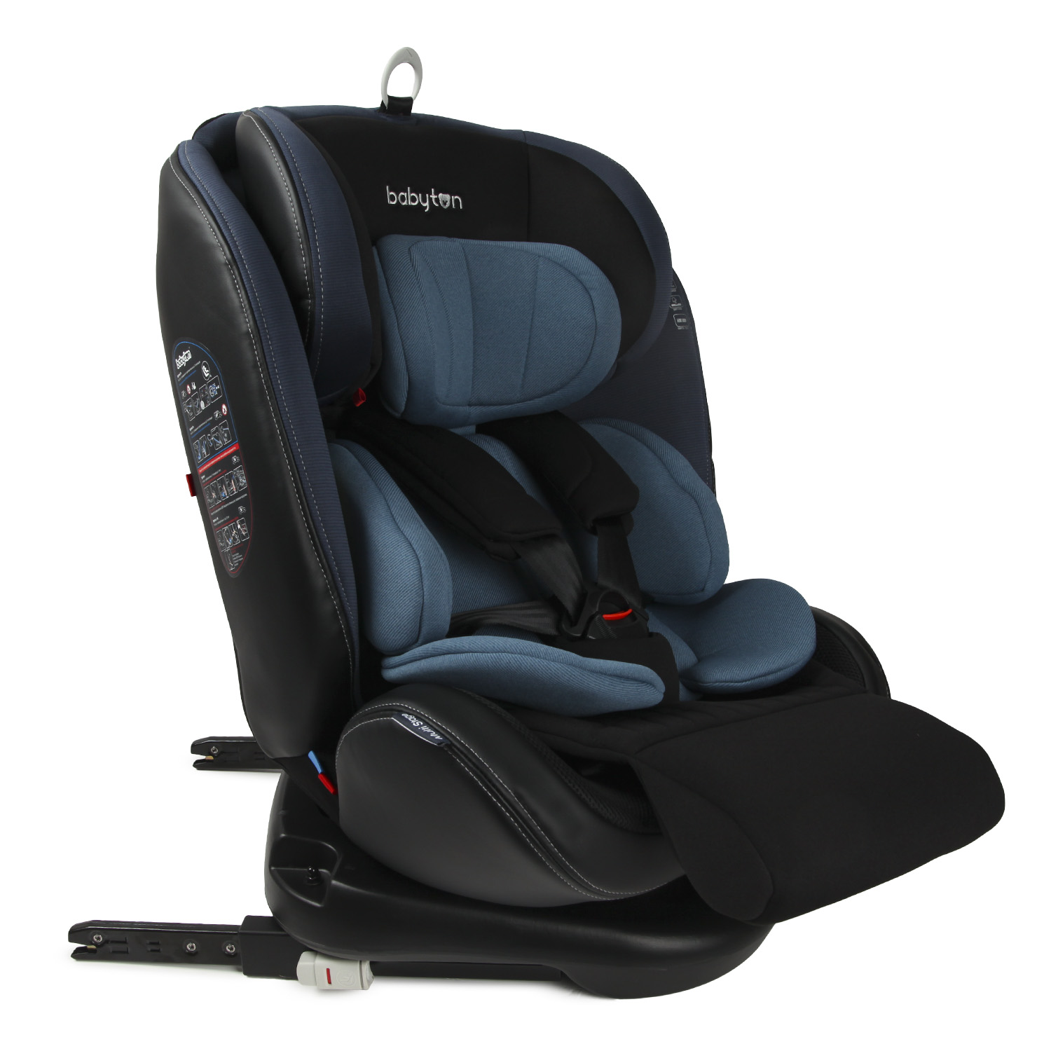 Автокресло Babyton Multi-Stage Black-Blue Isofix 0+/1/2/3 (0-36 кг) - фото 13