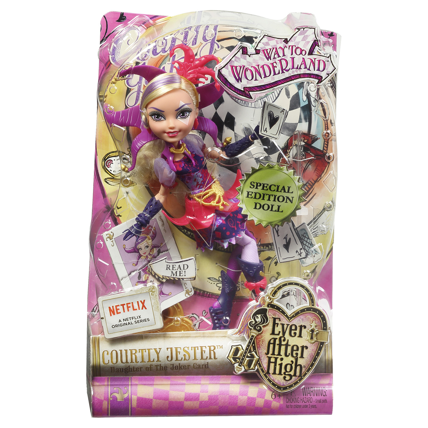 Кукла Ever After High Кортли Джестер купить по цене 3509 ₽ в  интернет-магазине Детский мир