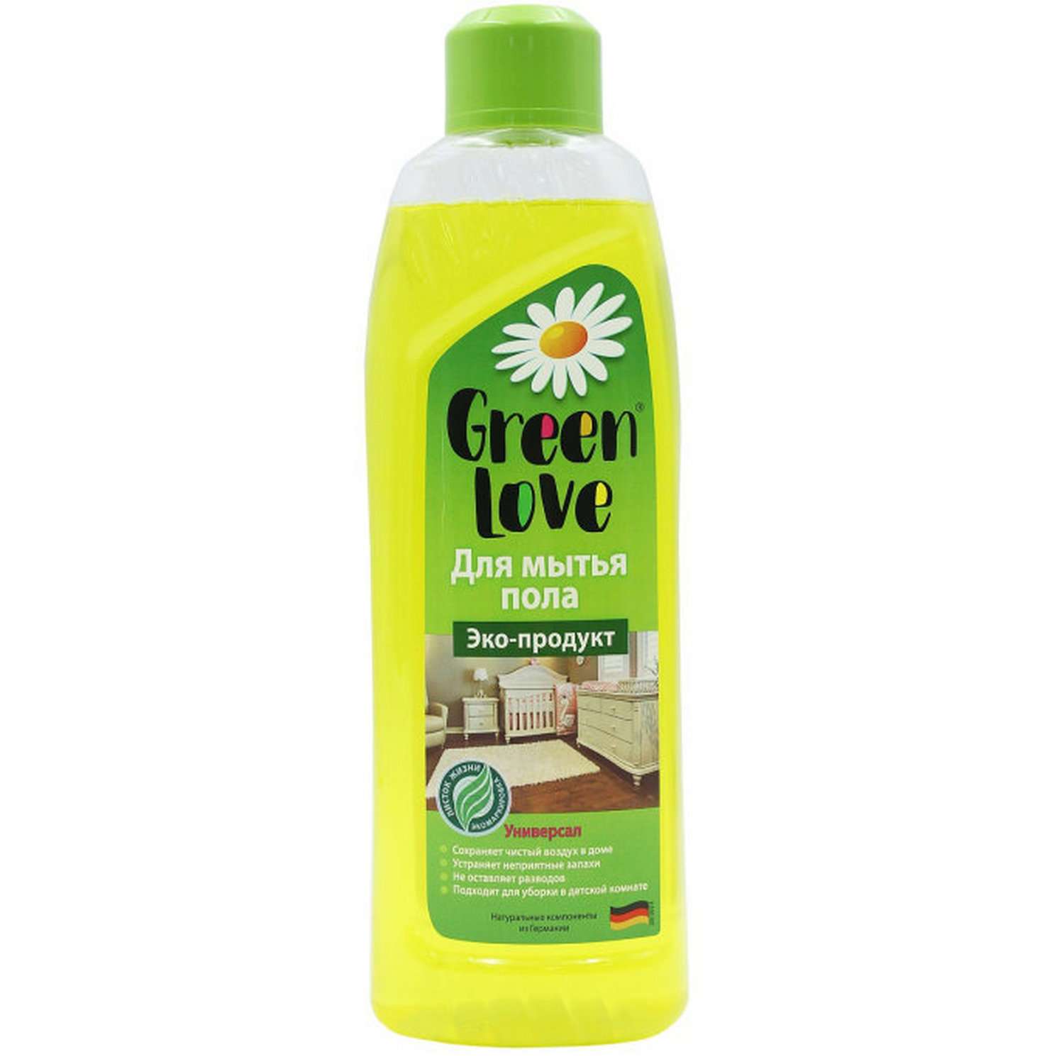 Средство для мытья полов GREEN LOVE 1000 мл - фото 1