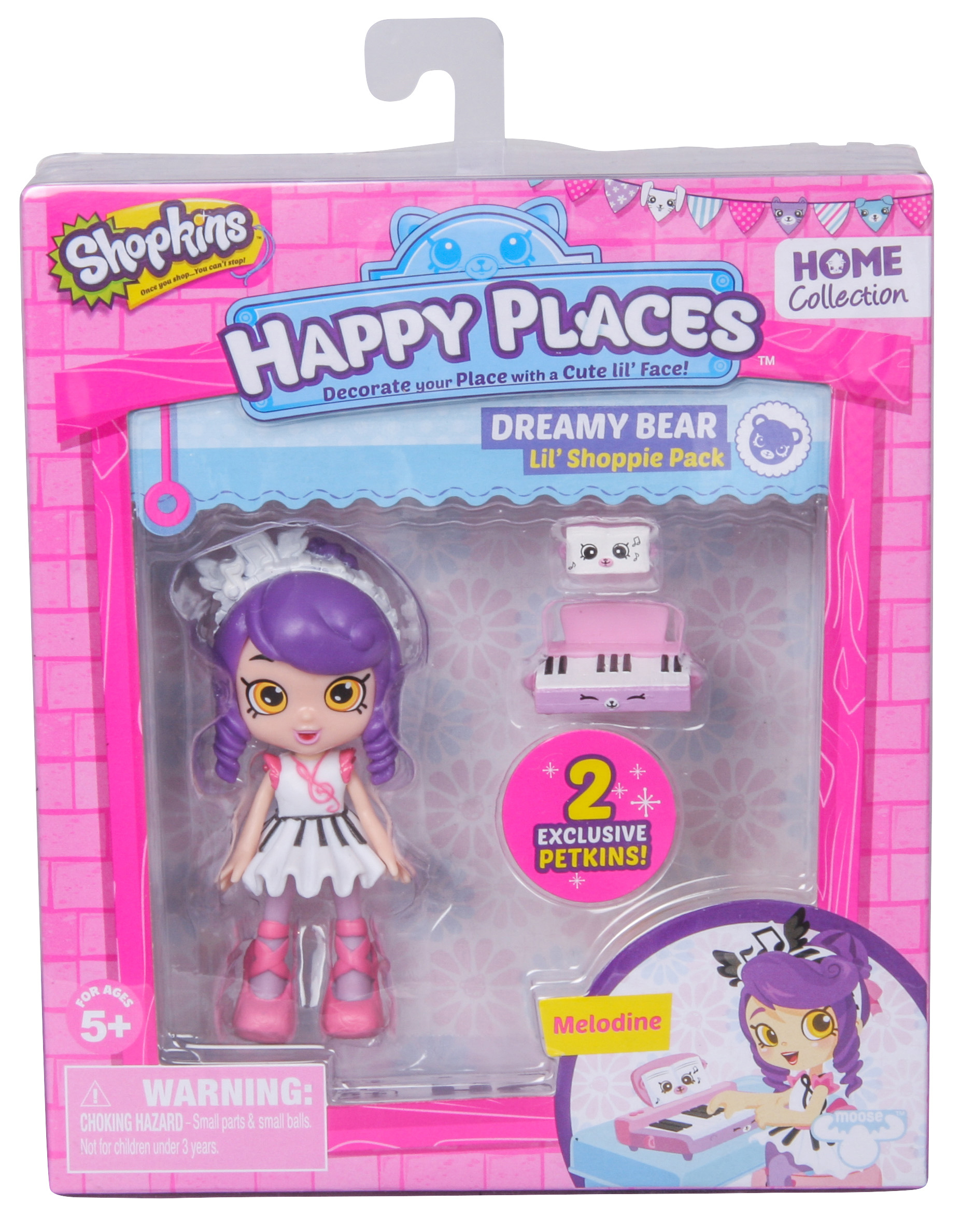 Набор с куклой Happy Places Shopkins Shoppie Мелодина (56322) - фото 1