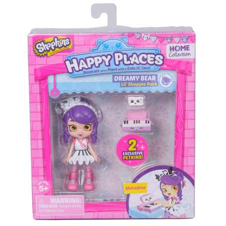 Набор с куклой Happy Places Shopkins Shoppie Мелодина (56322)