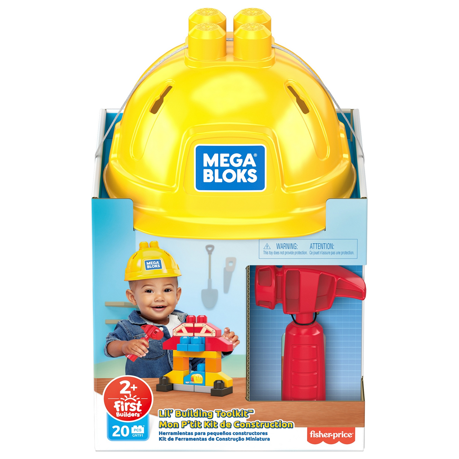 Конструктор Mega Bloks Маленький строитель GNT91