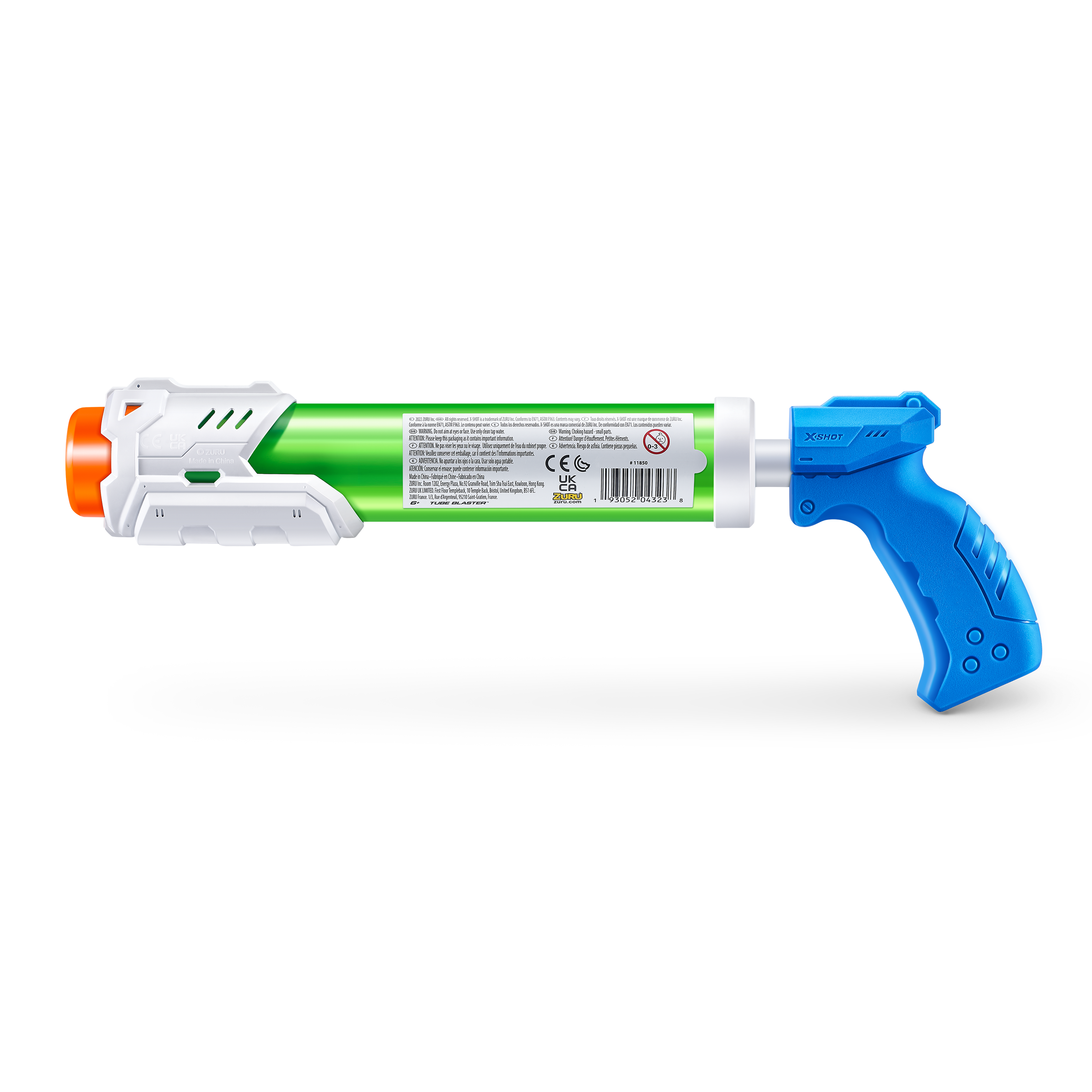 Бластер водный Zuru Zuru XSHOT  Water TUBE Soaker средний в ассортименте - фото 13