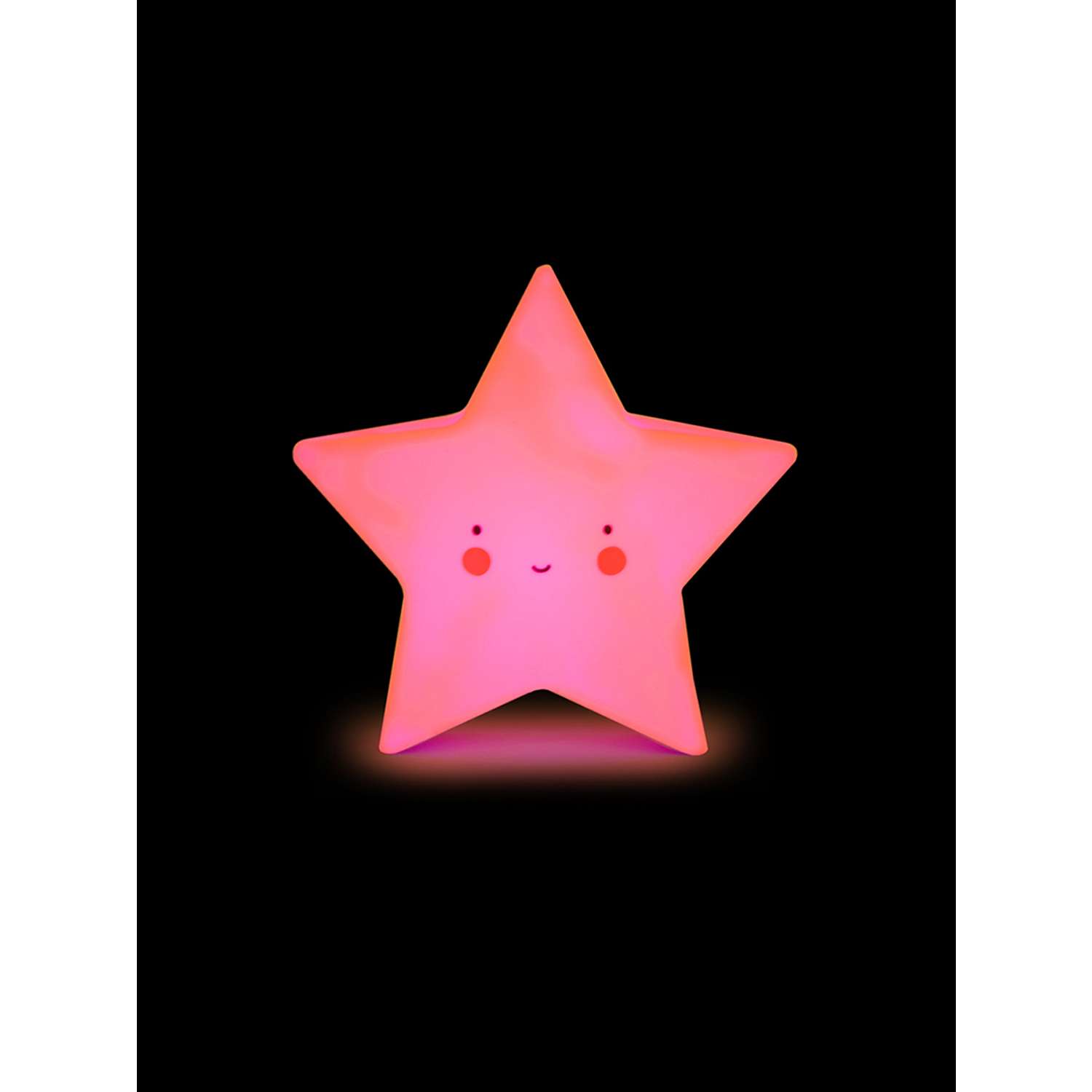Лампа настольная светодиодная LATS ночник детский звезда розовая - фото 12