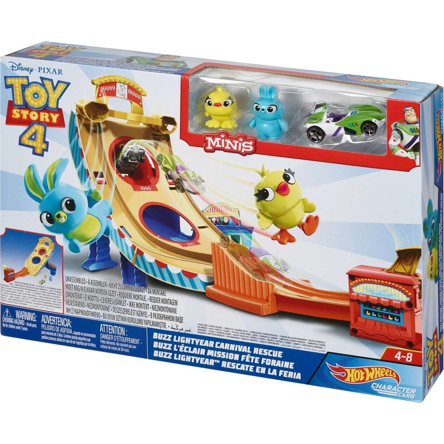 Набор игровой Hot Wheels Toy story 4 GCP24 - фото 3